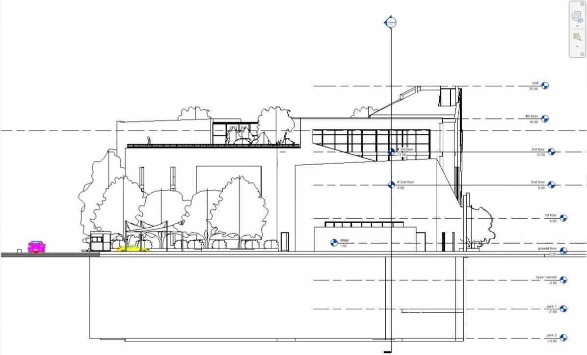mall compelete revit projec p2 3D model_22