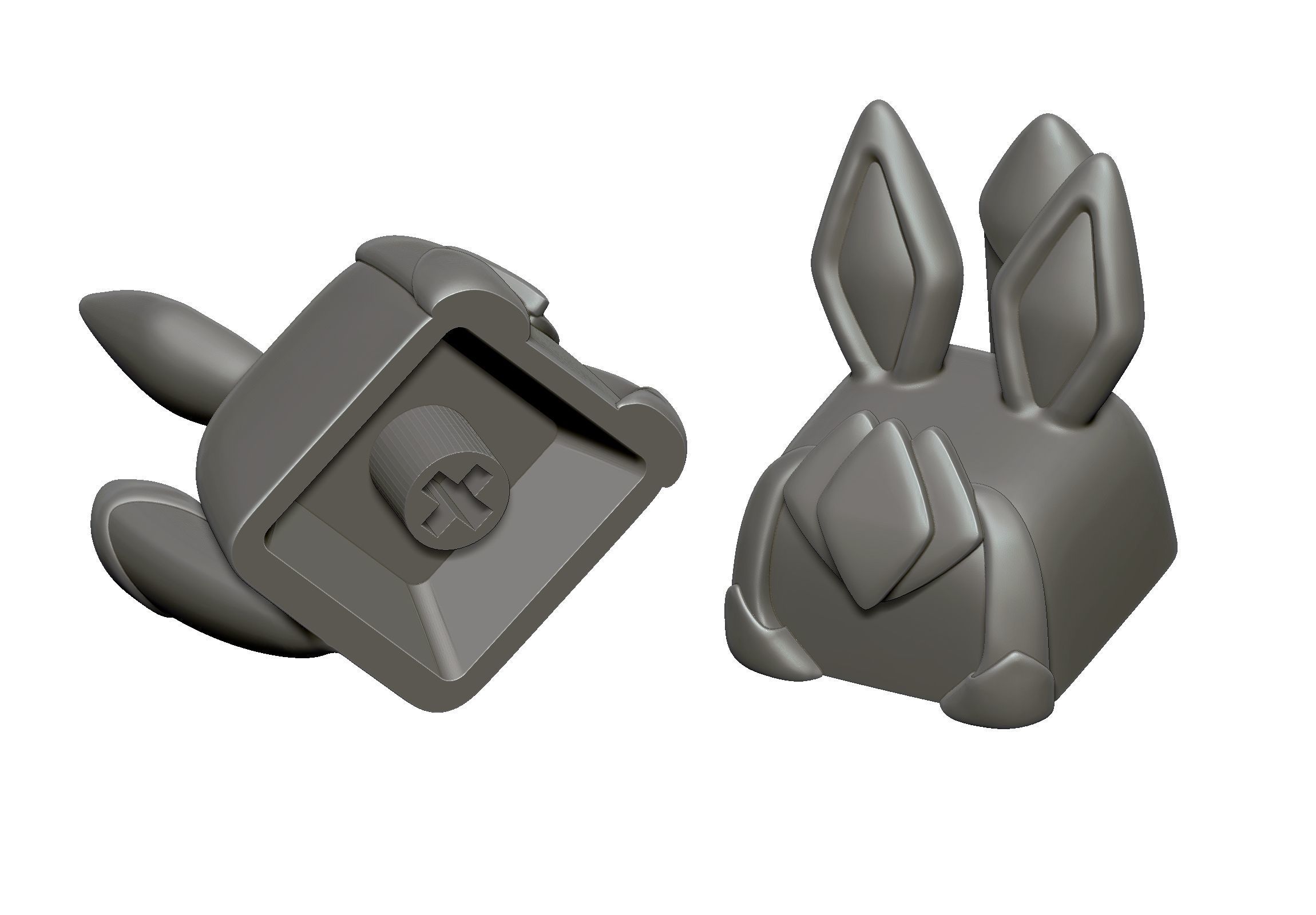Eeveelutions Vol 2 Keycaps collection - Mechanical Keyboard  3D print model_14