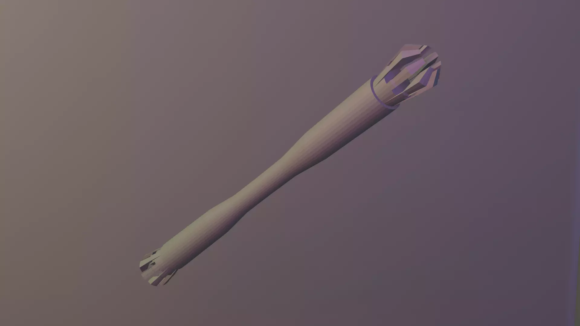 double bladed lightsaber 3D model_0