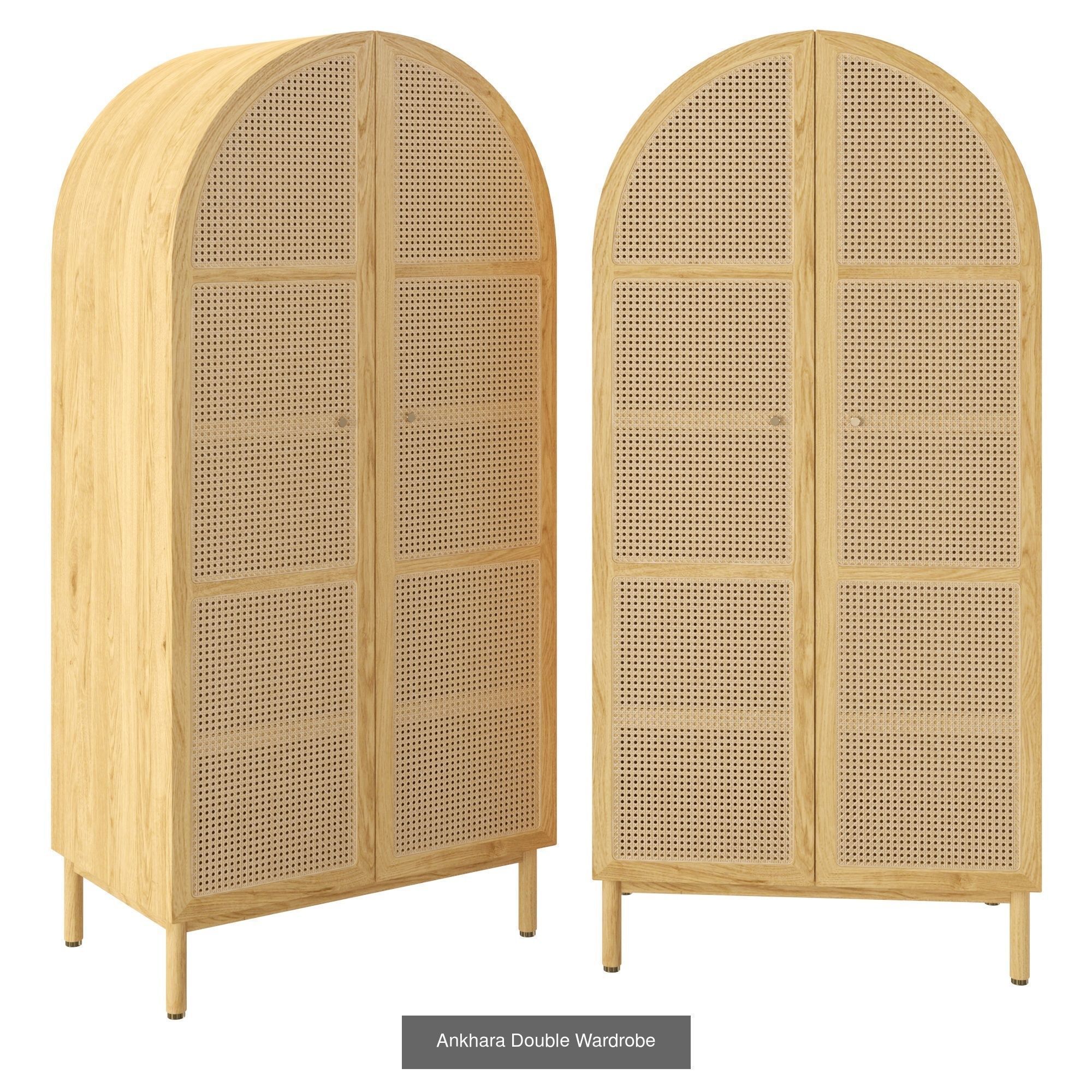 Ankhara Collection dresser with drawers made of rattan _1