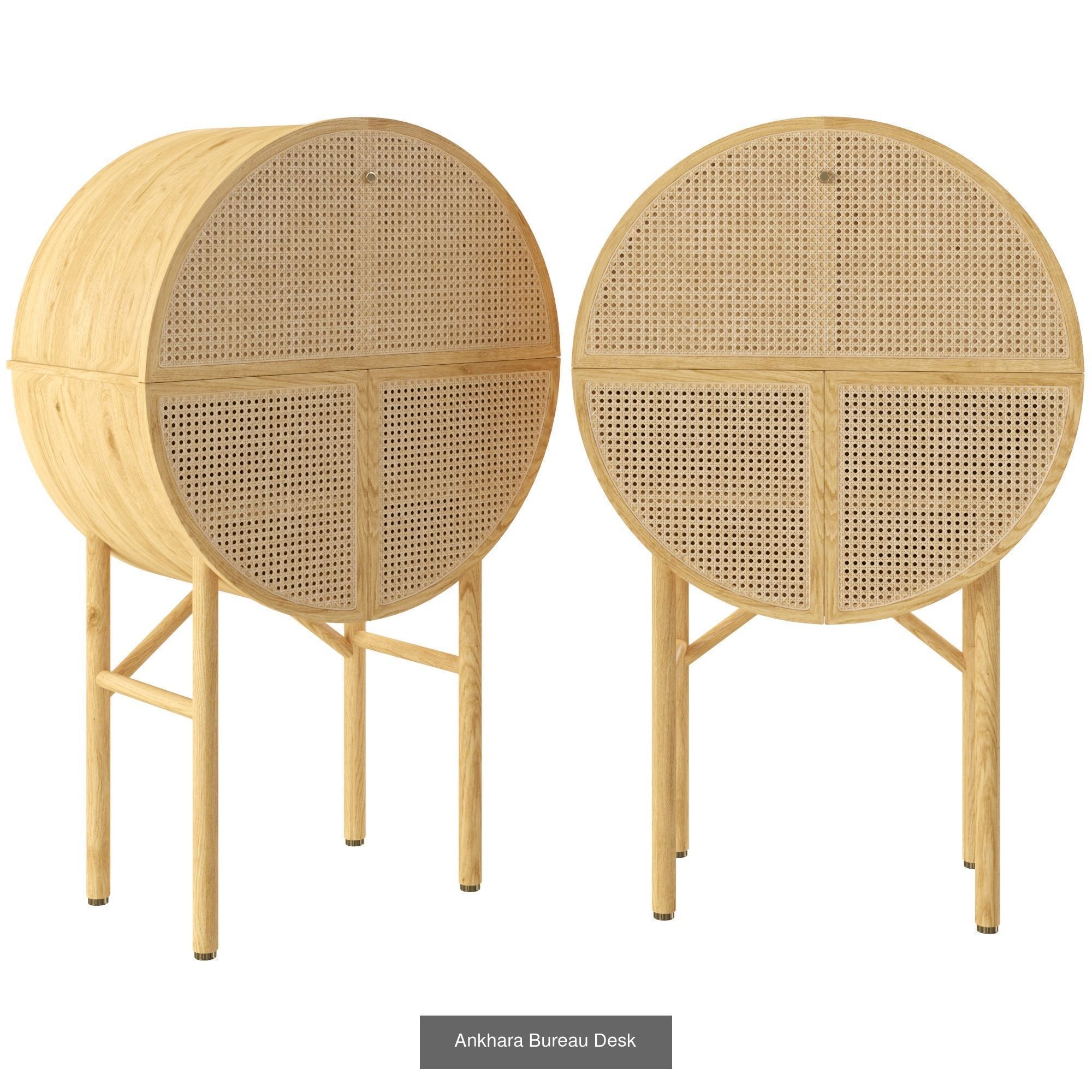 Ankhara Collection dresser with drawers made of rattan _7