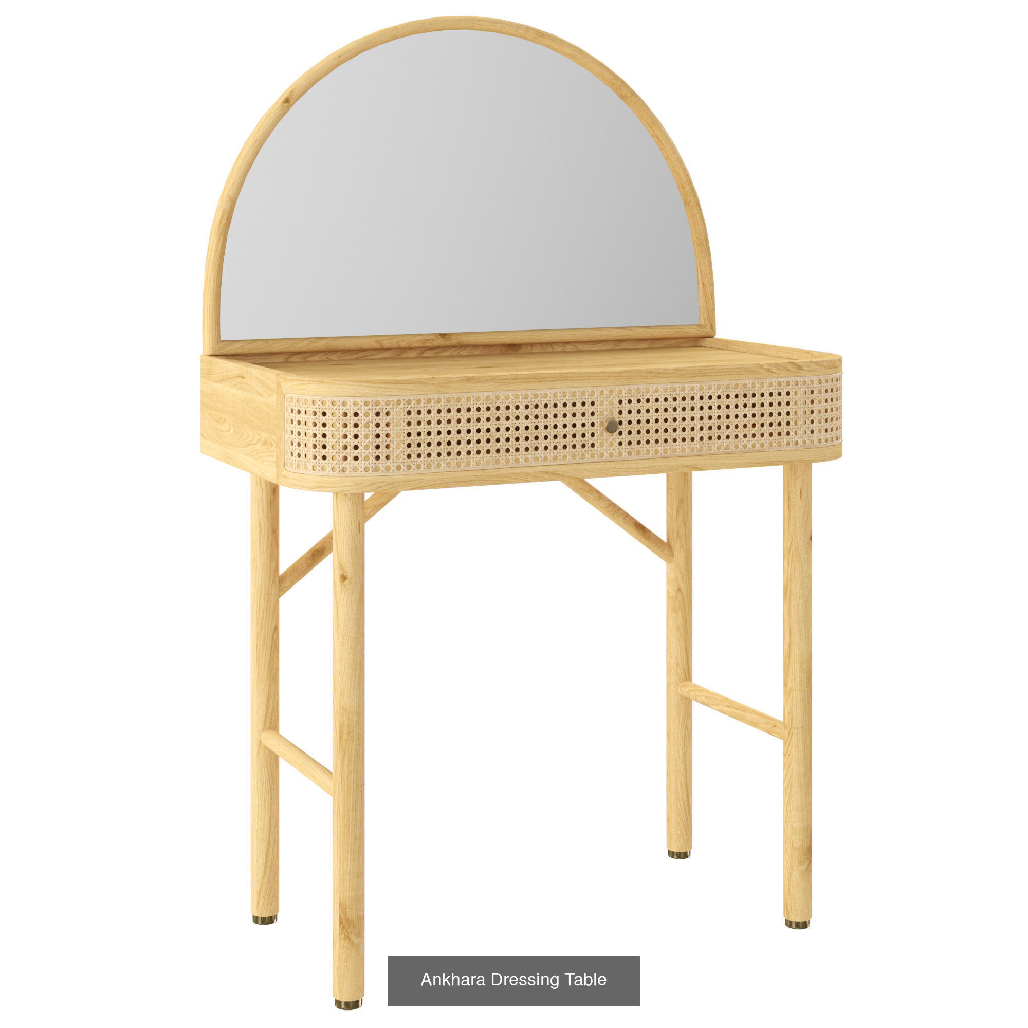 Ankhara Collection dresser with drawers made of rattan _5