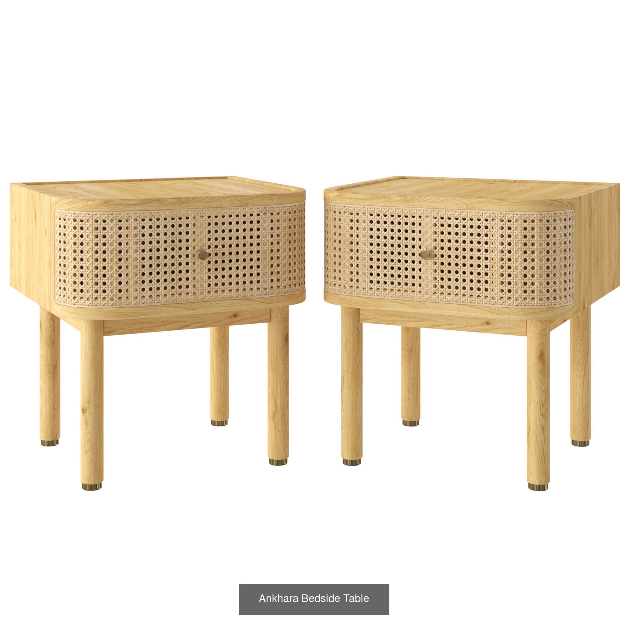 Ankhara Collection dresser with drawers made of rattan _8