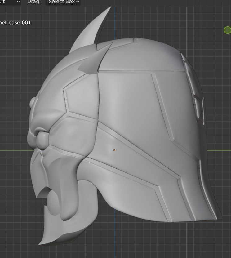 Urataros Kamen rider DEN-O 3D printable helmet 3D print model_9