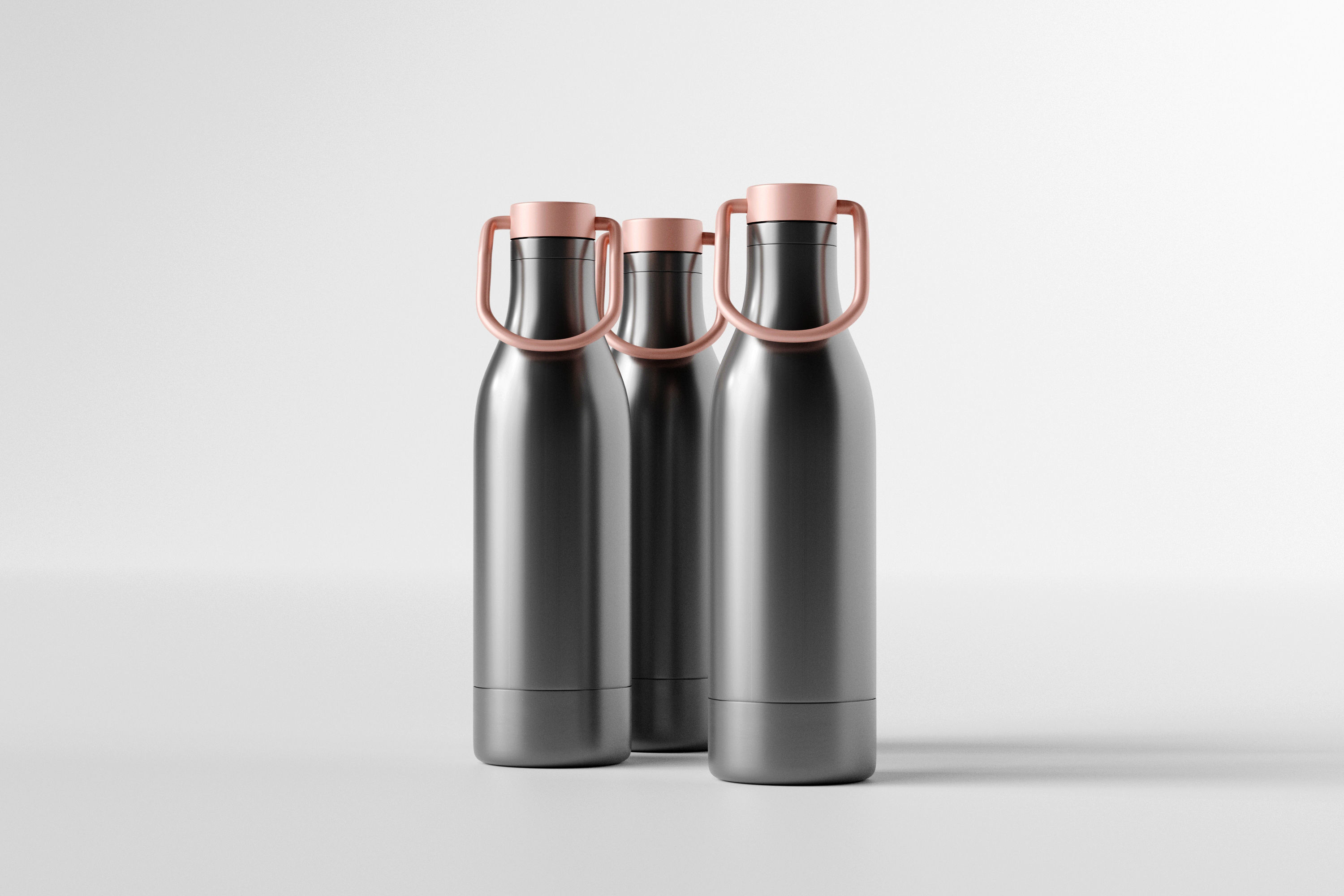 Water Bottle 3D model_2
