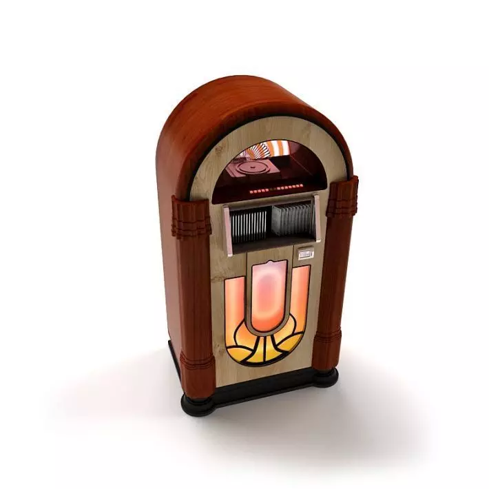 Jukebox  Classic 3D model_0
