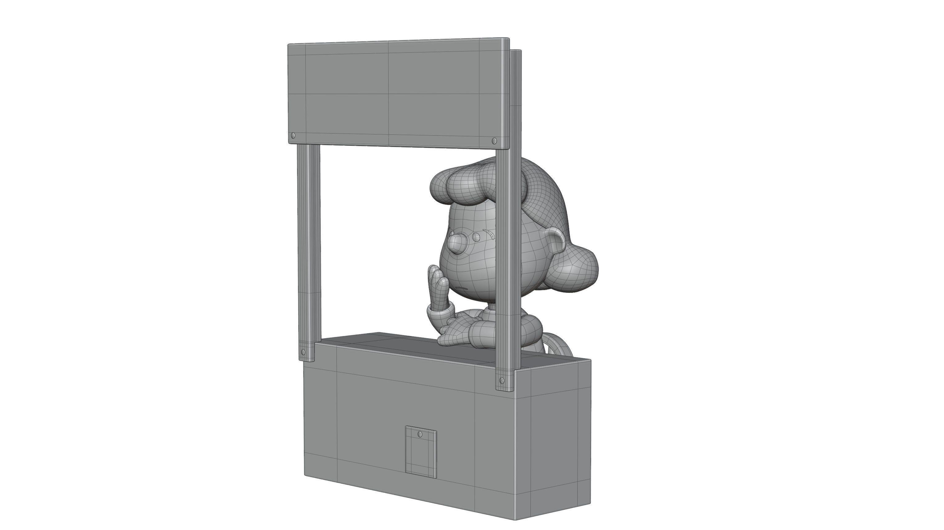 Lucy Psychiatric Booth 3D model_16