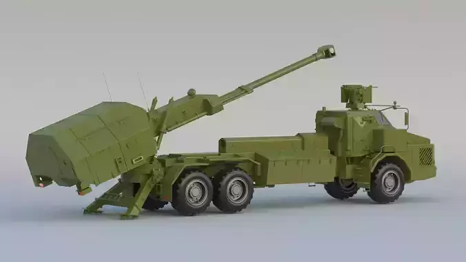 Archer Artillery System 3D model