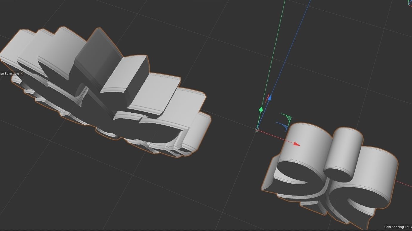 STL MODEL 6 angel and sword 3D model_6