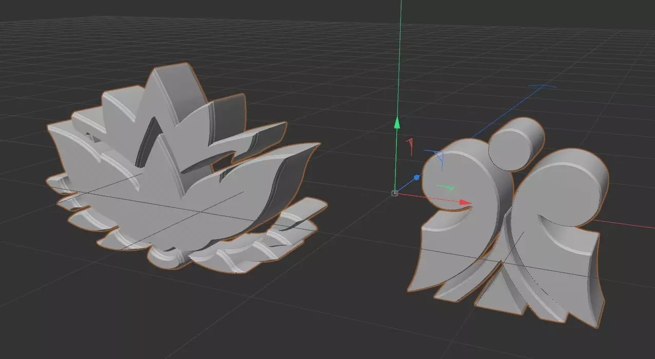 STL MODEL 6 angel and sword 3D model_0