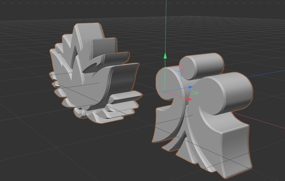 STL MODEL 6 angel and sword 3D model_1