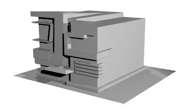 Exterior Mall building