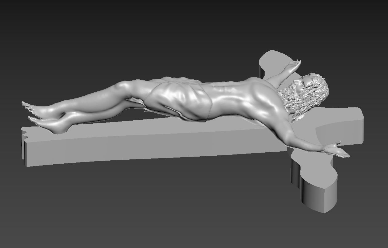 Cross Pendant P 035 3D print model_5