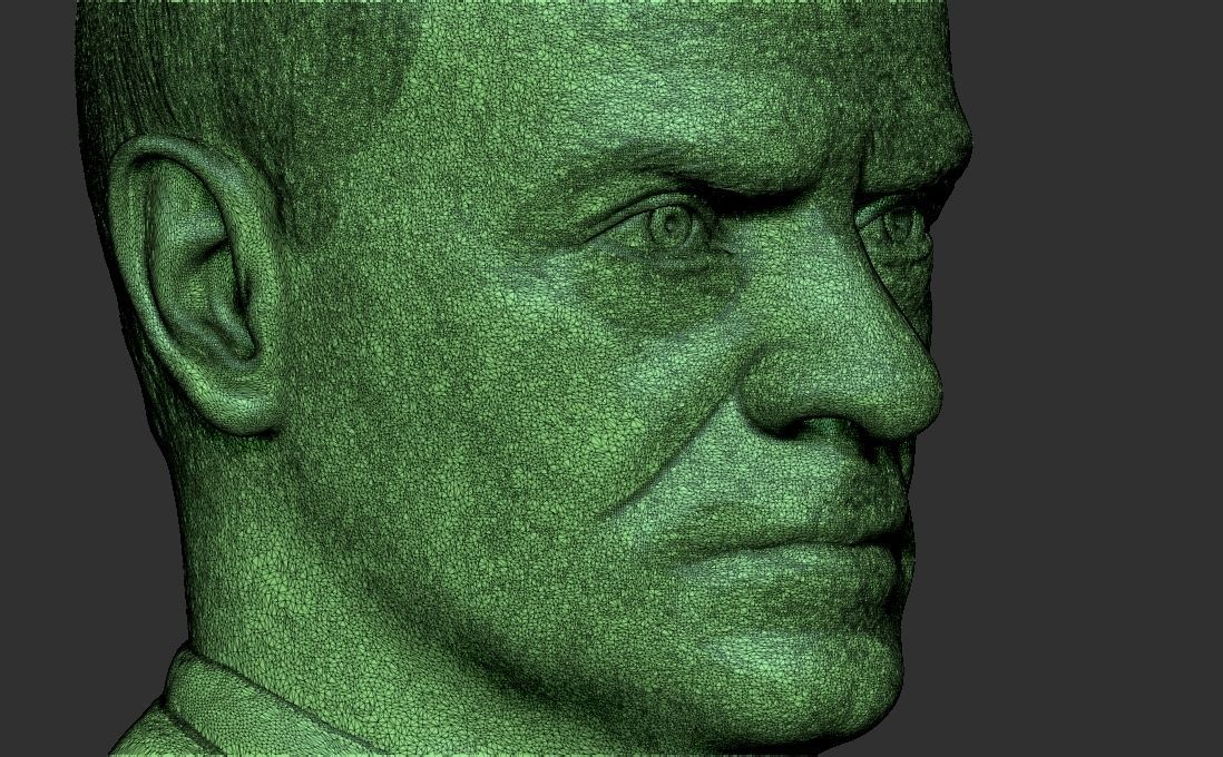 Donald Tusk bust for 3D printing 3D print model_32