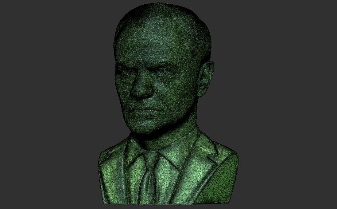 Donald Tusk bust for 3D printing 3D print model_30