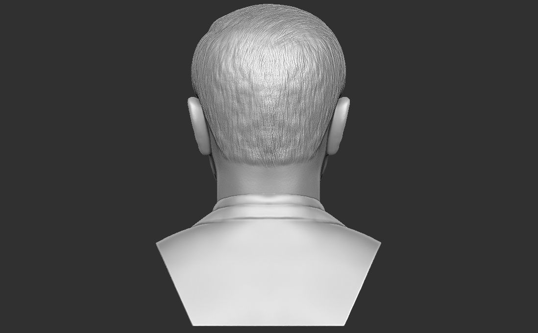 Donald Tusk bust for 3D printing 3D print model_11