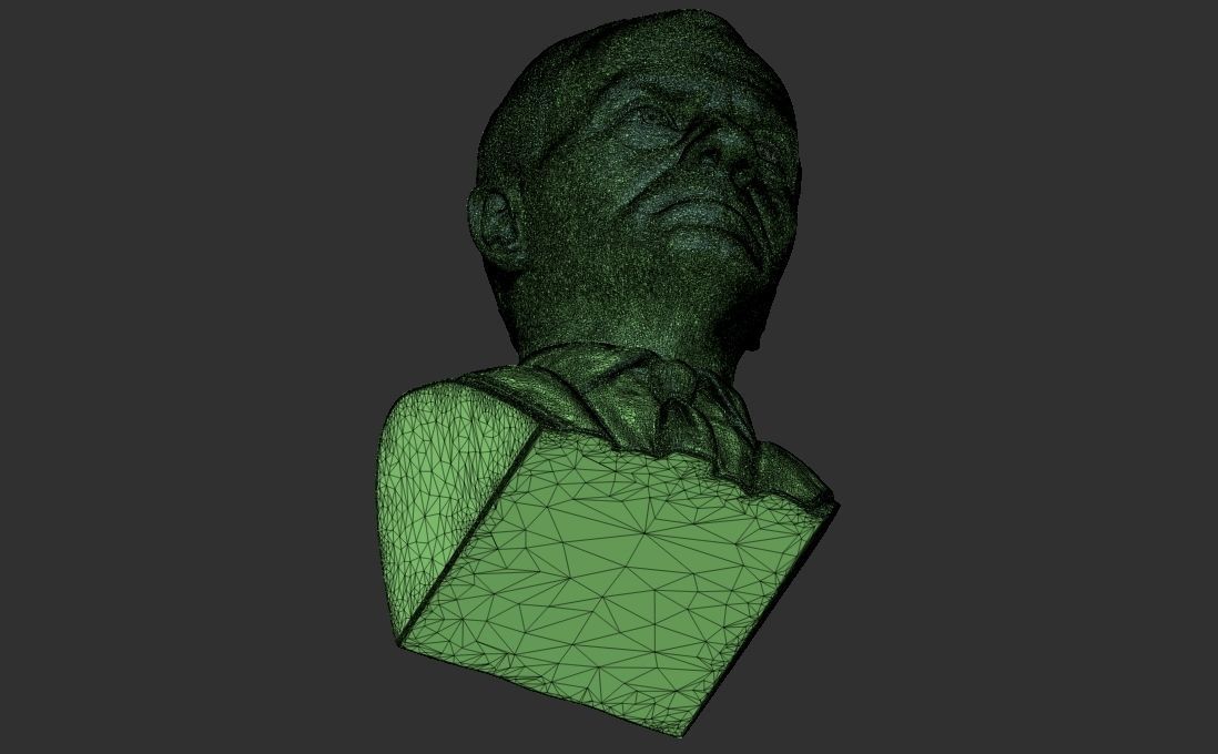 Donald Tusk bust for 3D printing 3D print model_33