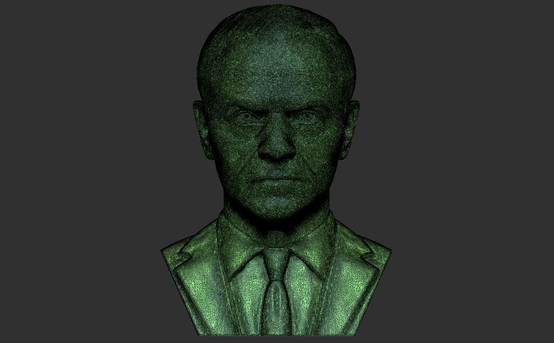 Donald Tusk bust for 3D printing 3D print model_29