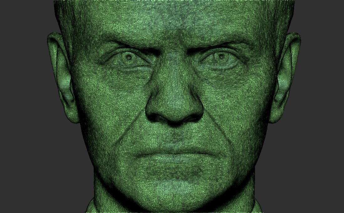 Donald Tusk bust for 3D printing 3D print model_31