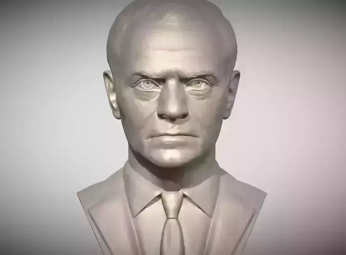 Donald Tusk bust for 3D printing 3D print model