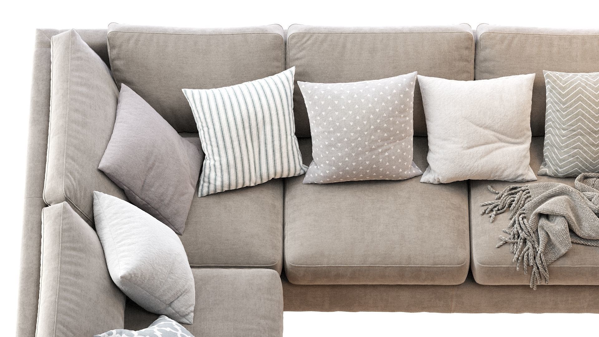 Beverly Sofa 4 3D model_20