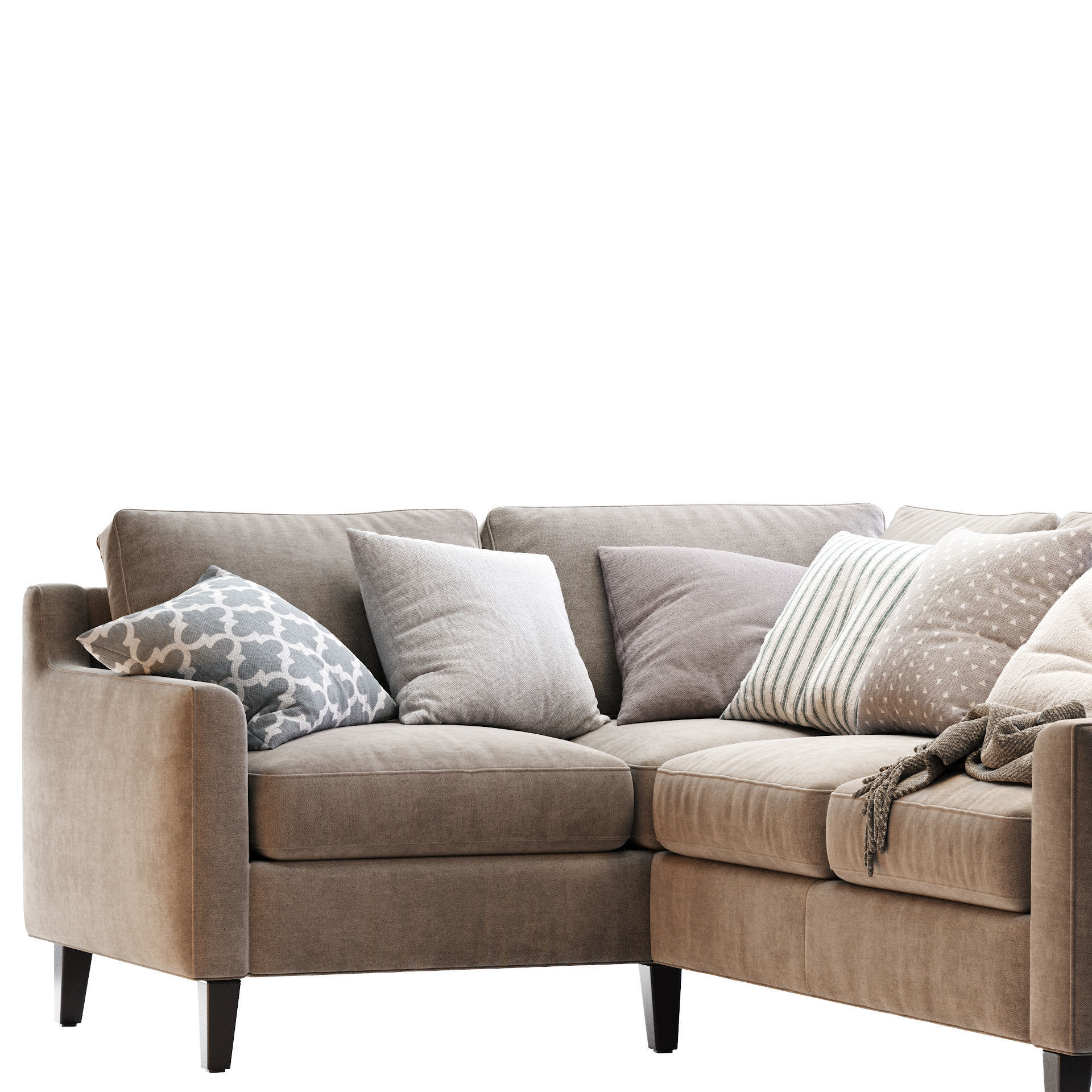 Beverly Sofa 4 3D model_1