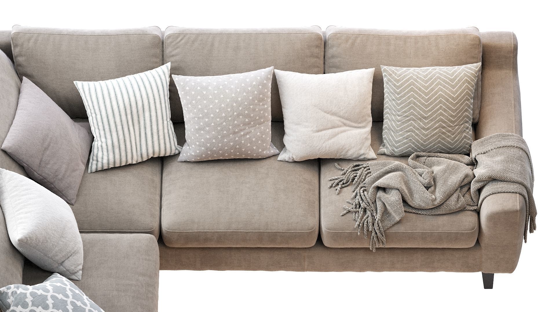 Beverly Sofa 4 3D model_19