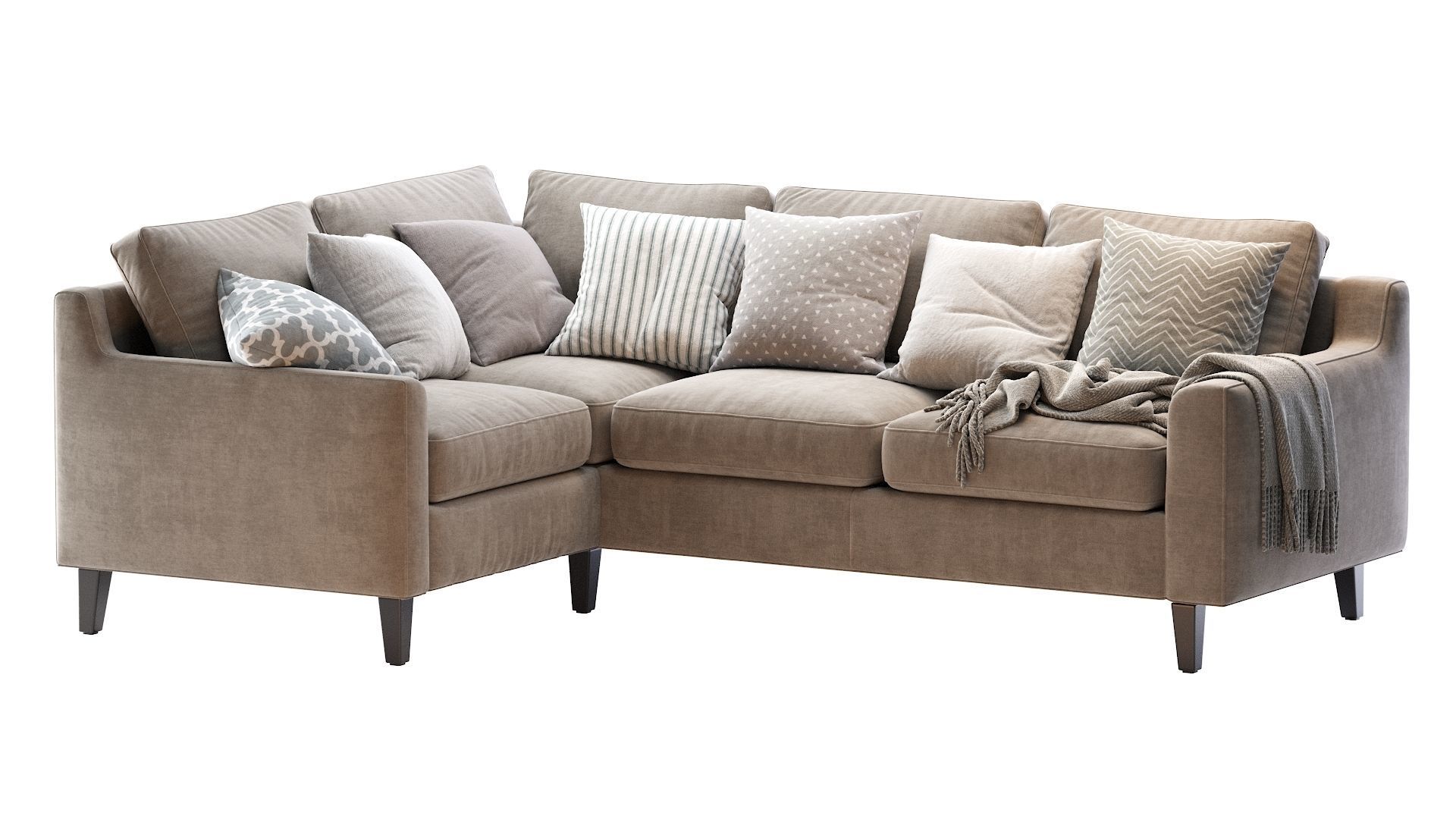 Beverly Sofa 4 3D model_2