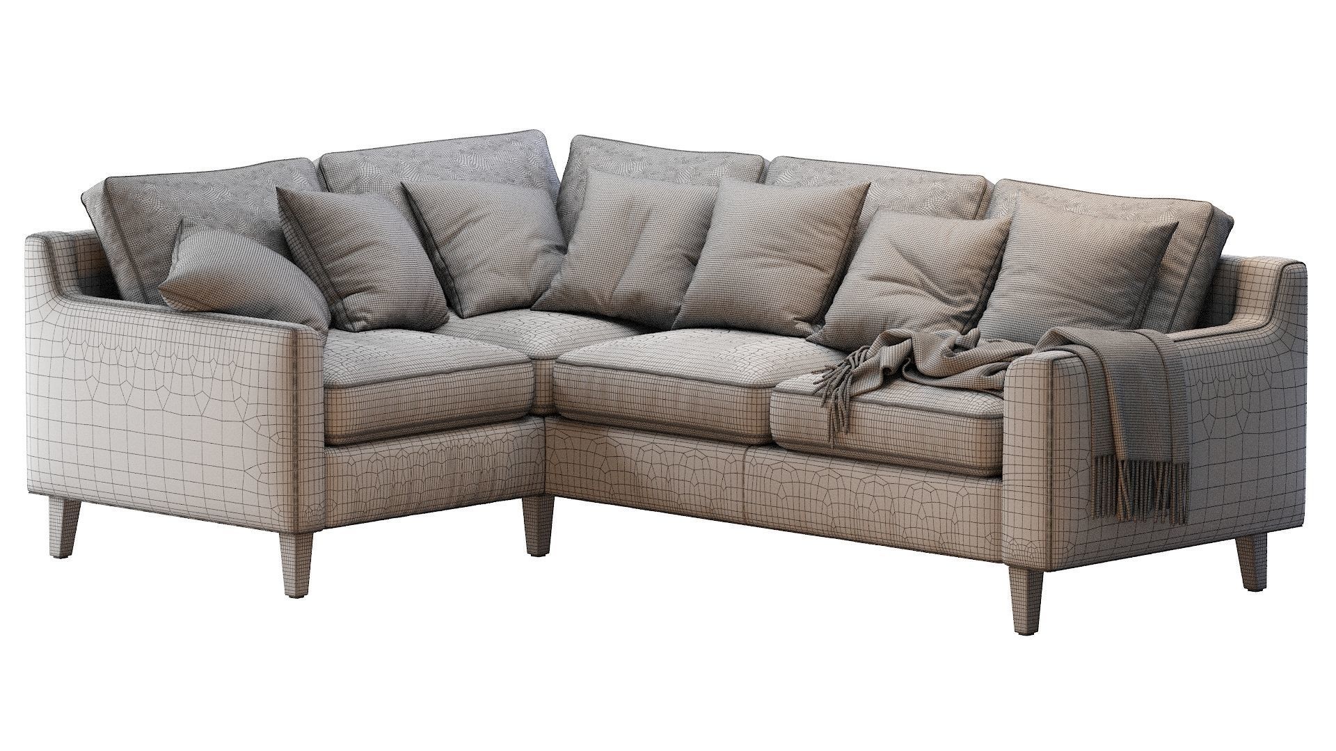Beverly Sofa 4 3D model_26