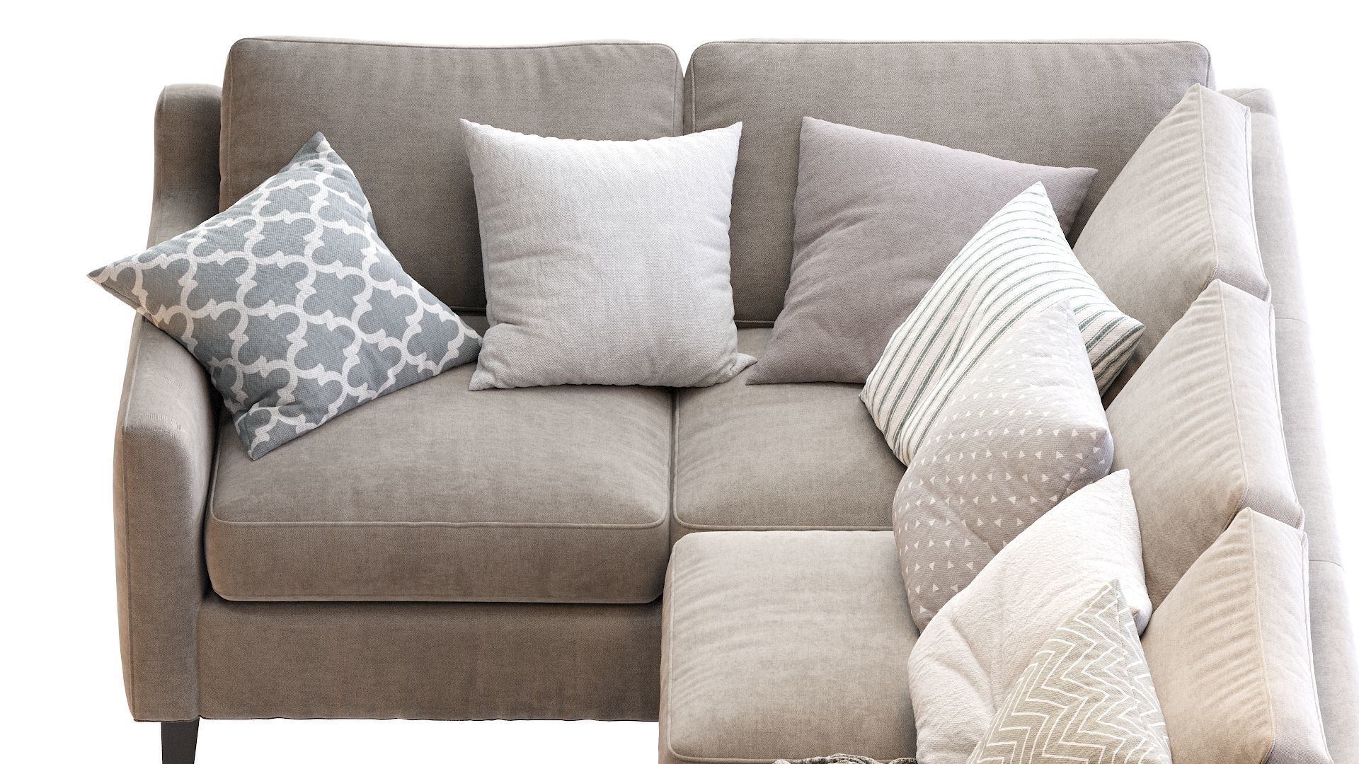 Beverly Sofa 4 3D model_22