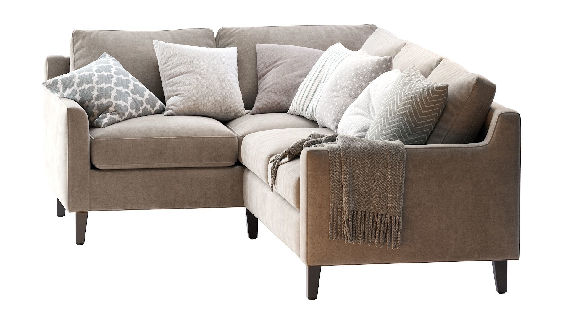 Beverly Sofa 4 3D model_5