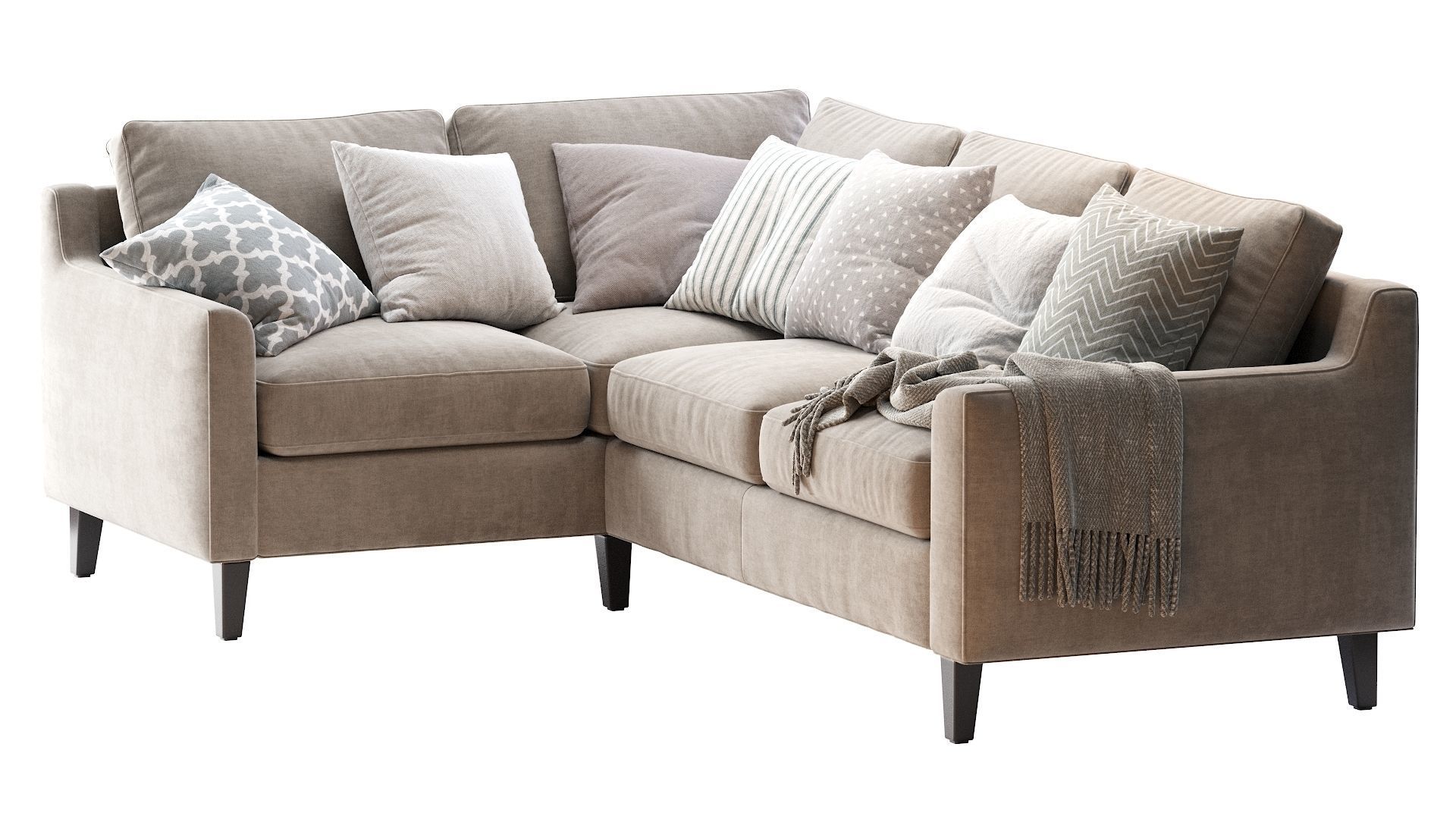 Beverly Sofa 4 3D model_4