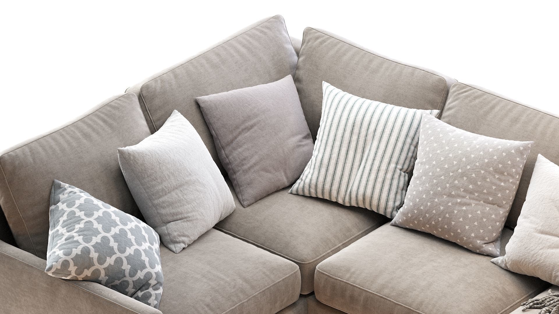 Beverly Sofa 4 3D model_23