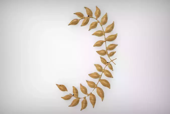 Floral Wood Carving for Furniture - 45 3D model