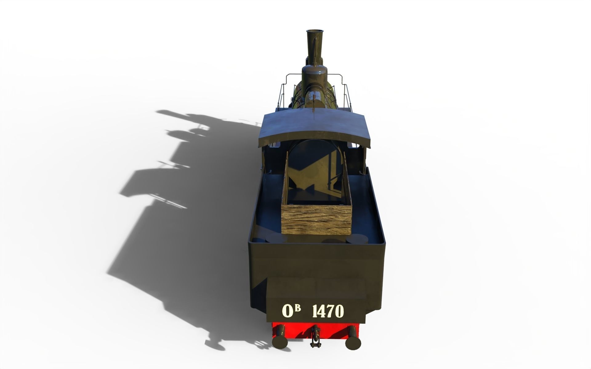 Russian locomotive class Ov 3D model_9