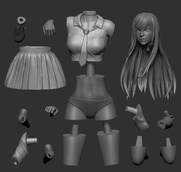 Kitagawa Marin 3D Printable 3D print model_2