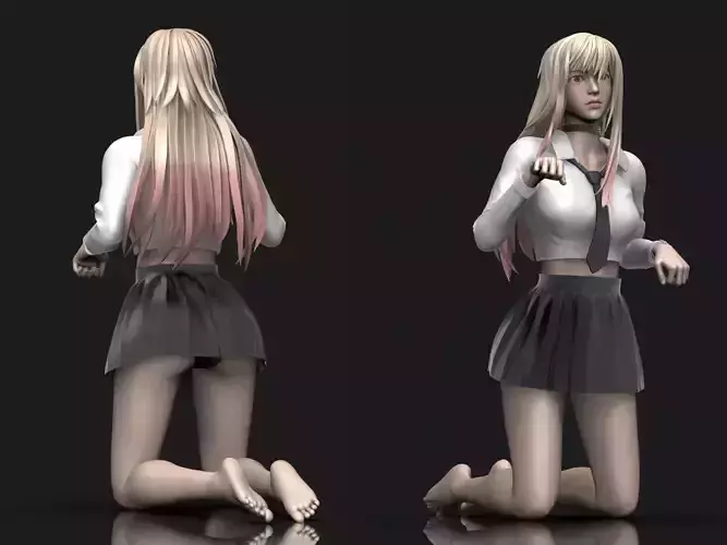 Kitagawa Marin 3D Printable  3D print model