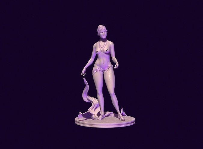 sculpture of Aphrodite 3D print model