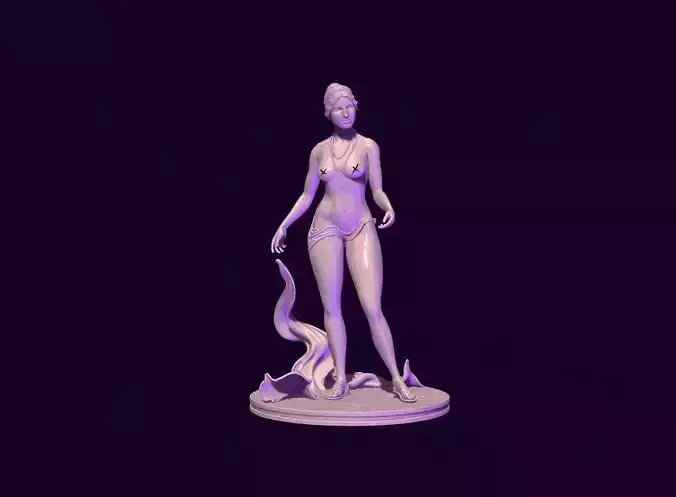 sculpture of Aphrodite 3D print model