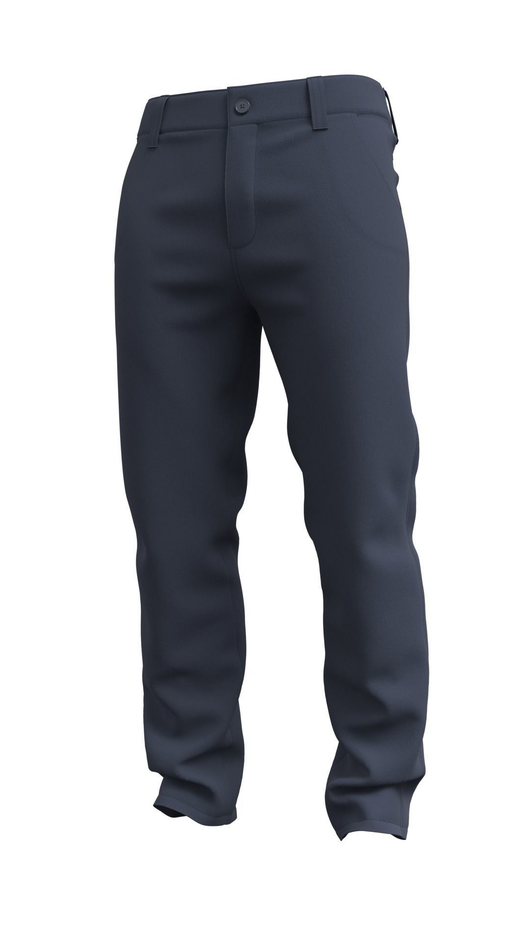 Mens Pants Basic - Marvelous Designer 3D model_17