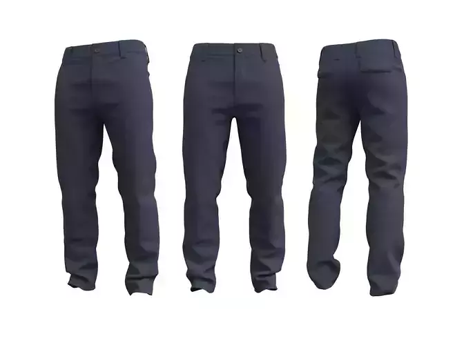 Mens Pants Basic - Marvelous Designer