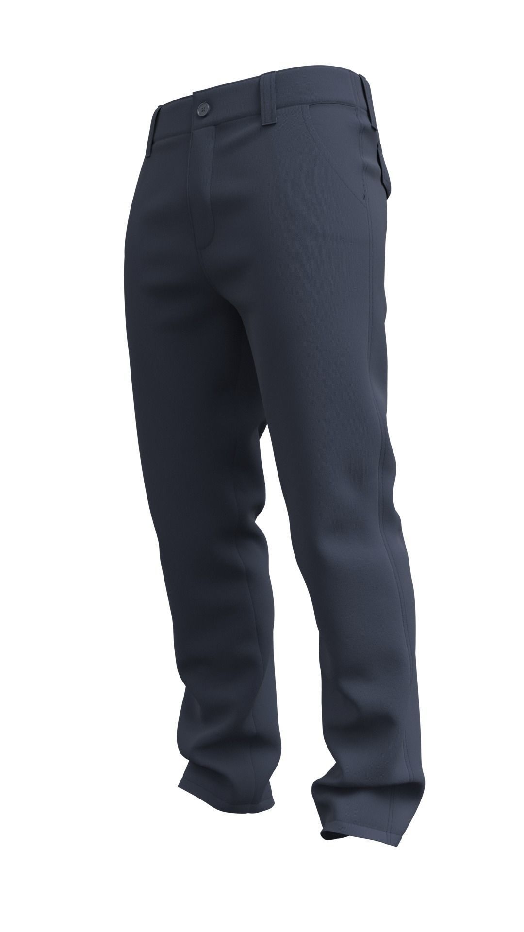 Mens Pants Basic - Marvelous Designer 3D model_16