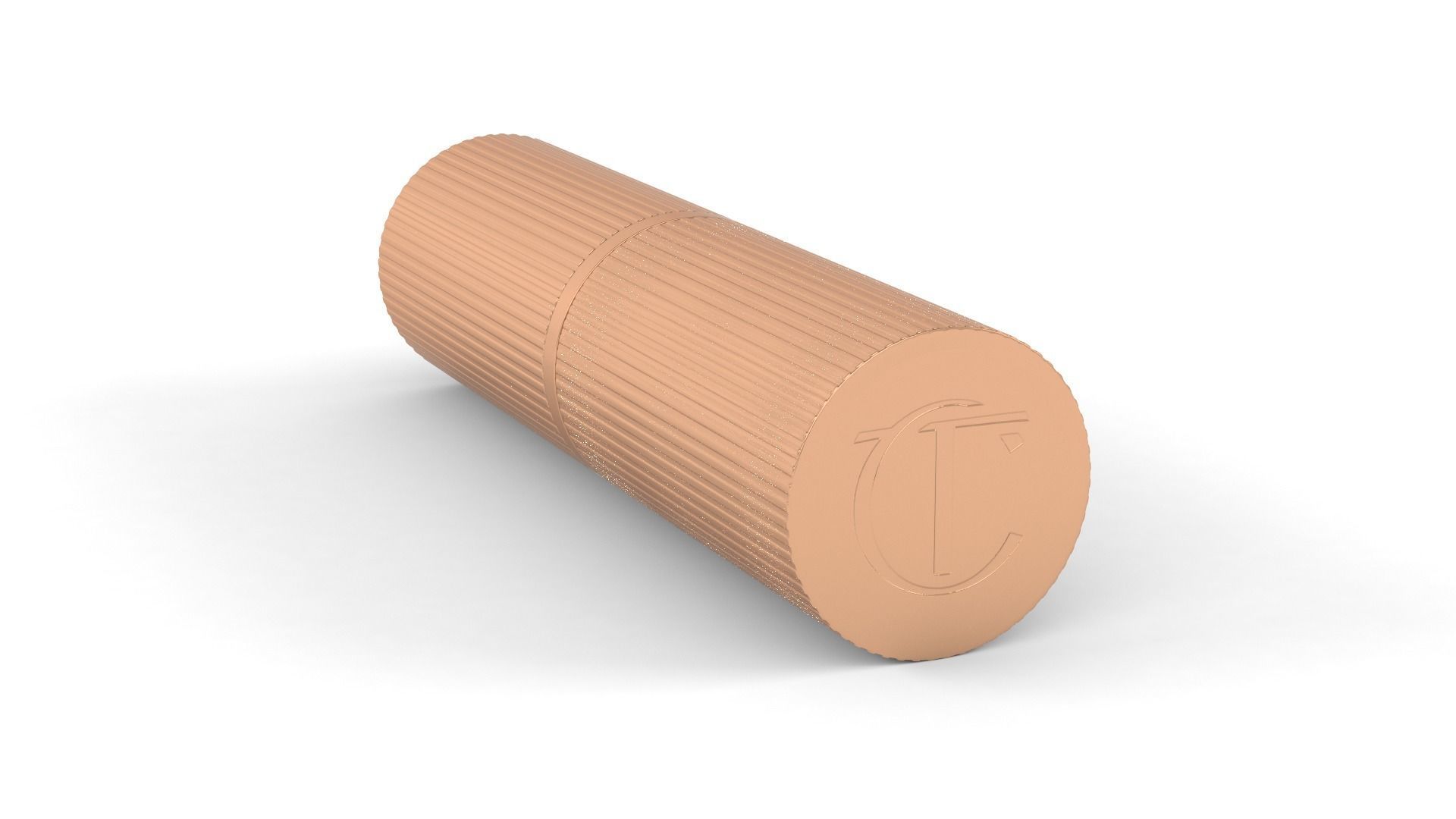 Lipstick - rose gold 3D model_4