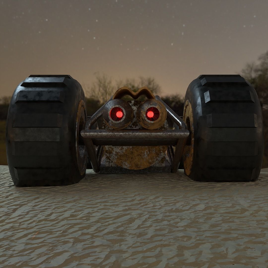 Sand Shark Buggy Free 3D model_1