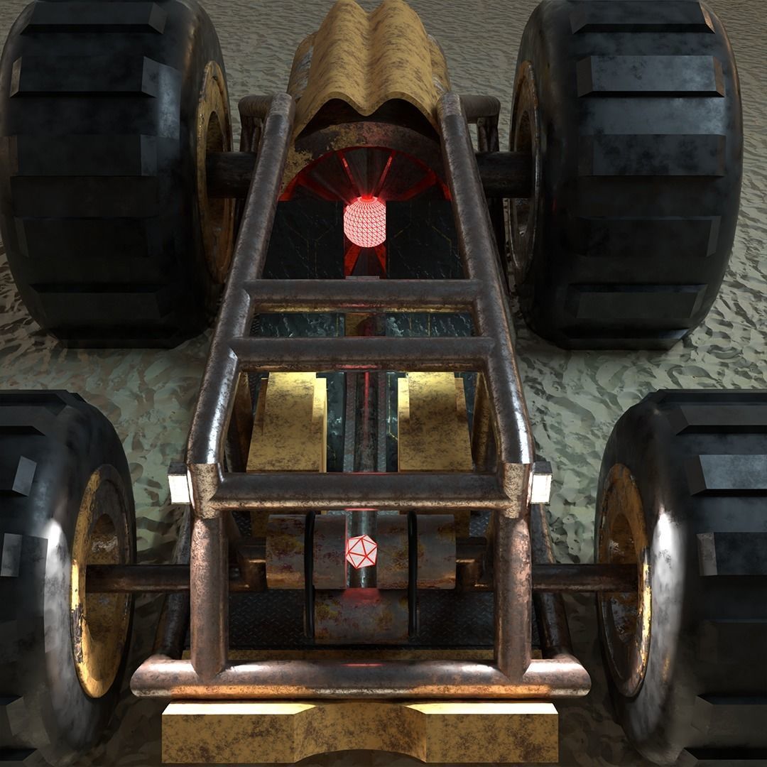 Sand Shark Buggy Free 3D model_3