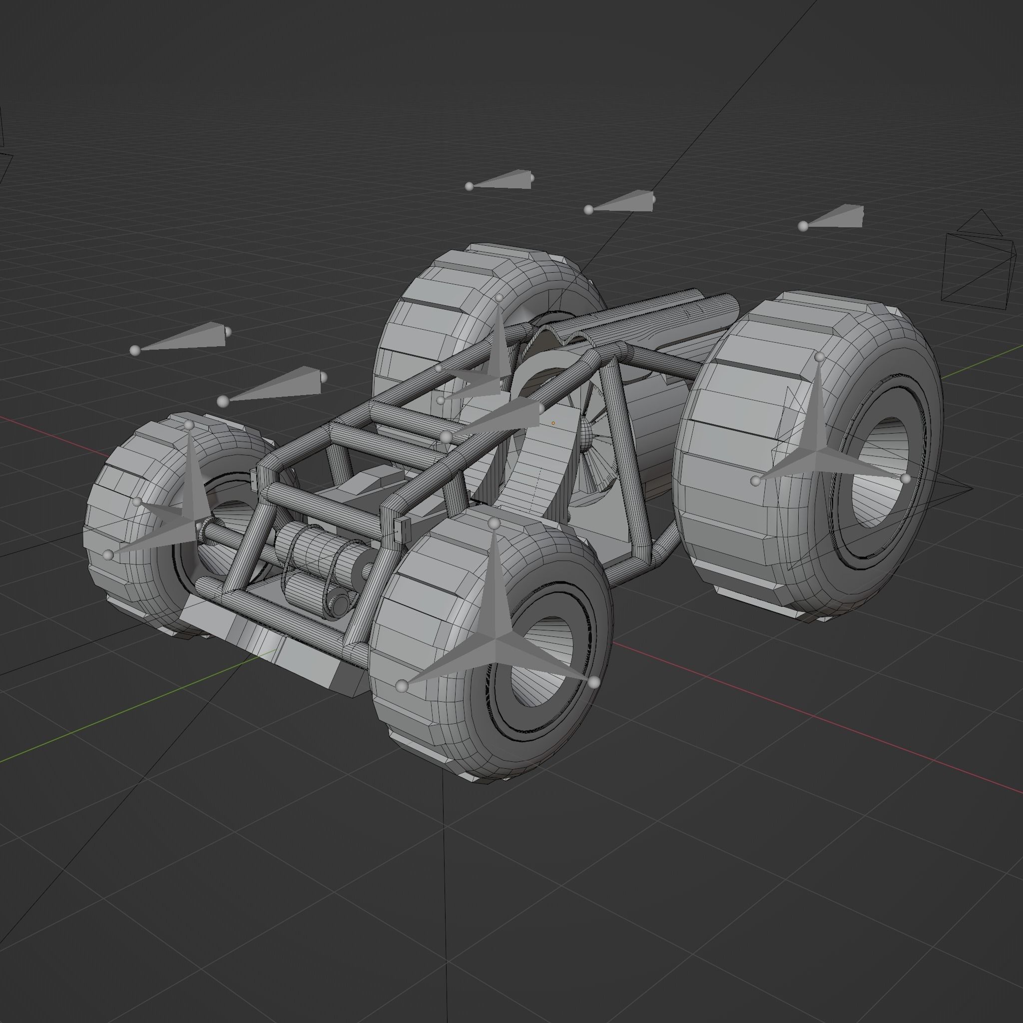 Sand Shark Buggy Free 3D model_4