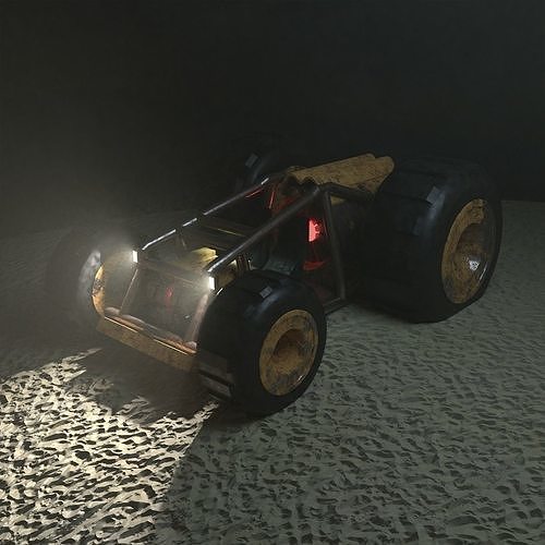 Sand Shark Buggy Free 3D model