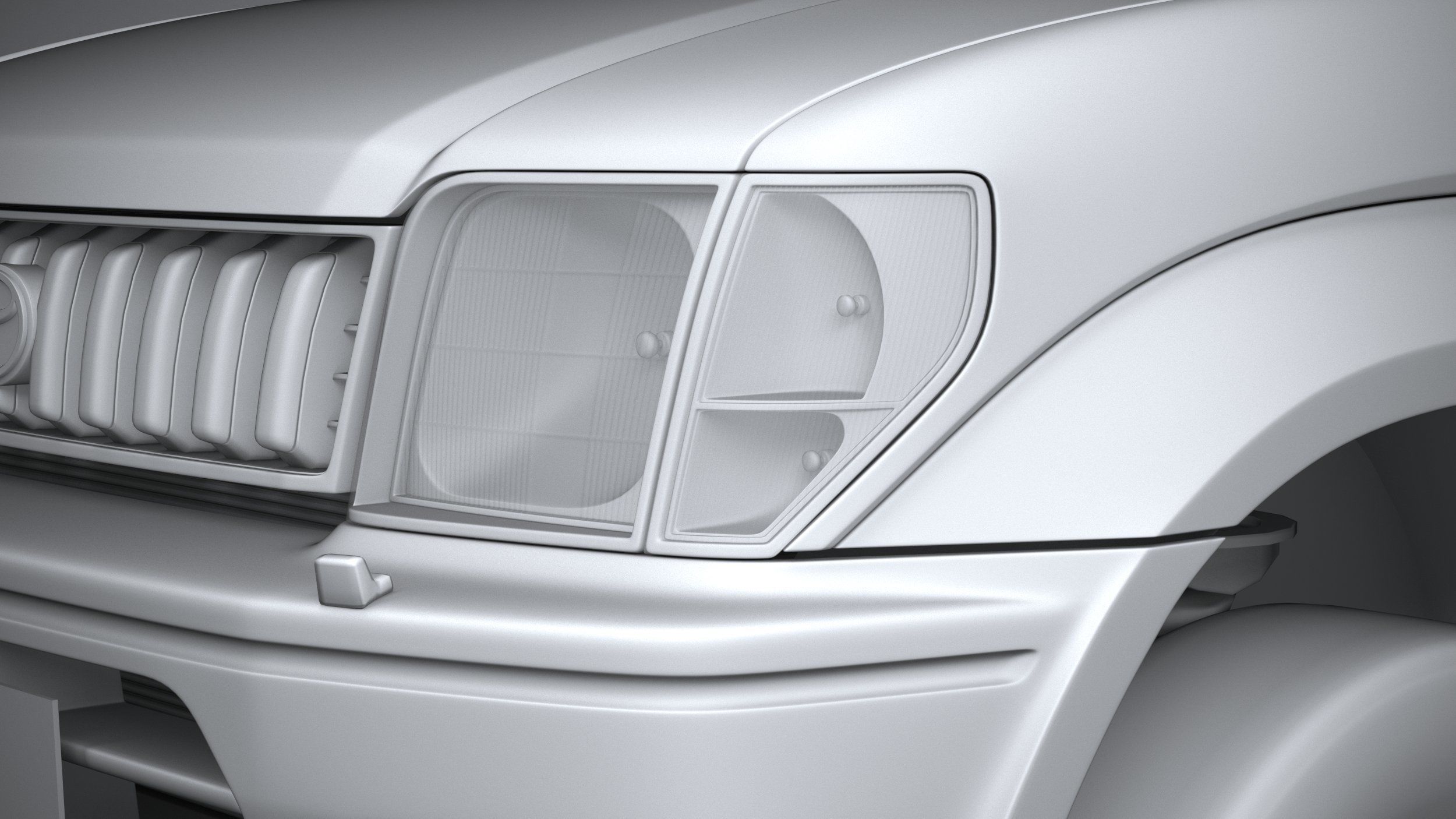 Toyota Land Cruiser J90 3door 1996 3D model_23