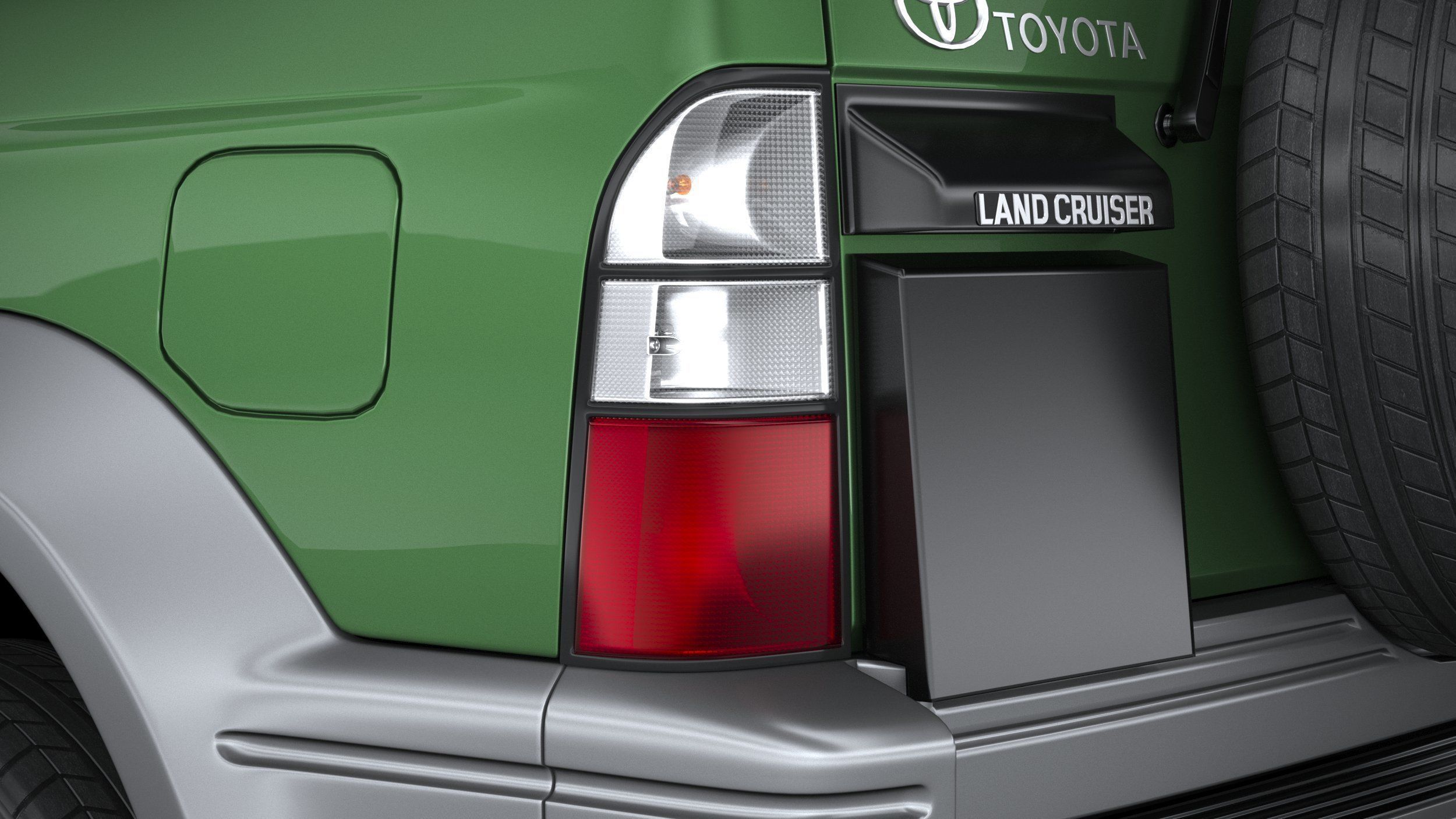 Toyota Land Cruiser J90 3door 1996 3D model_15