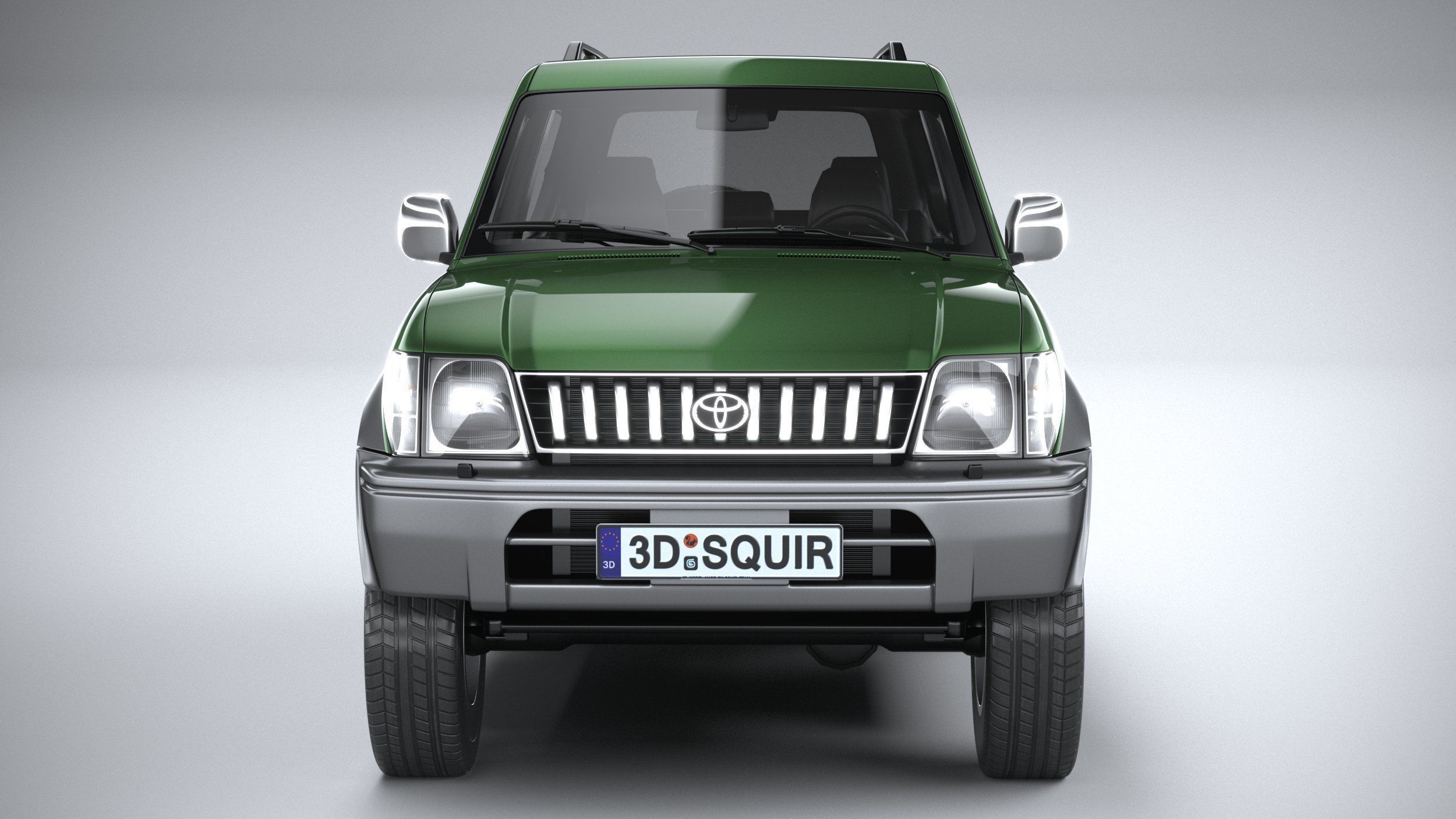 Toyota Land Cruiser J90 3door 1996 3D model_13